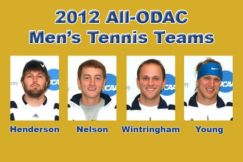 Four Emory & Henry Men’s Tennis Players Selected To All-ODAC Teams