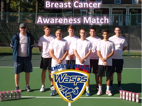 Emory & Henry Men's Tennis To Host Breast Cancer Awareness Match