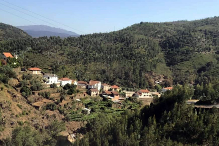 Landscape of rural Portugal.