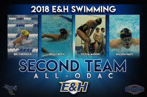 E&H All-ODAC Swimmers 2018
