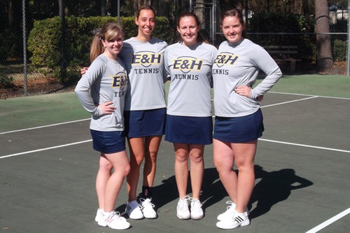 Emory & Henry Women's Tennis Subdues Bluefield, 7-1, To Open Spring Season